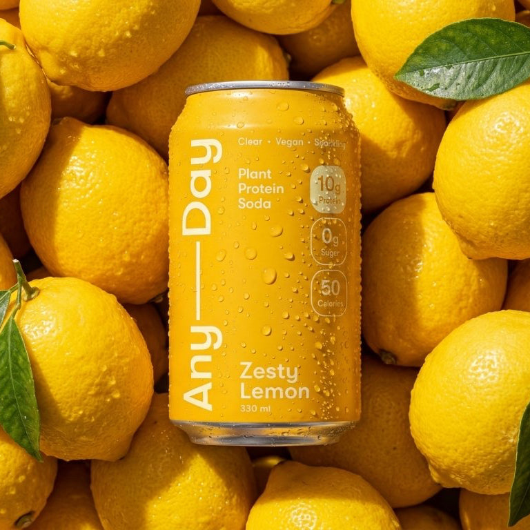 Anyday Protein Soda Zesty Lemon